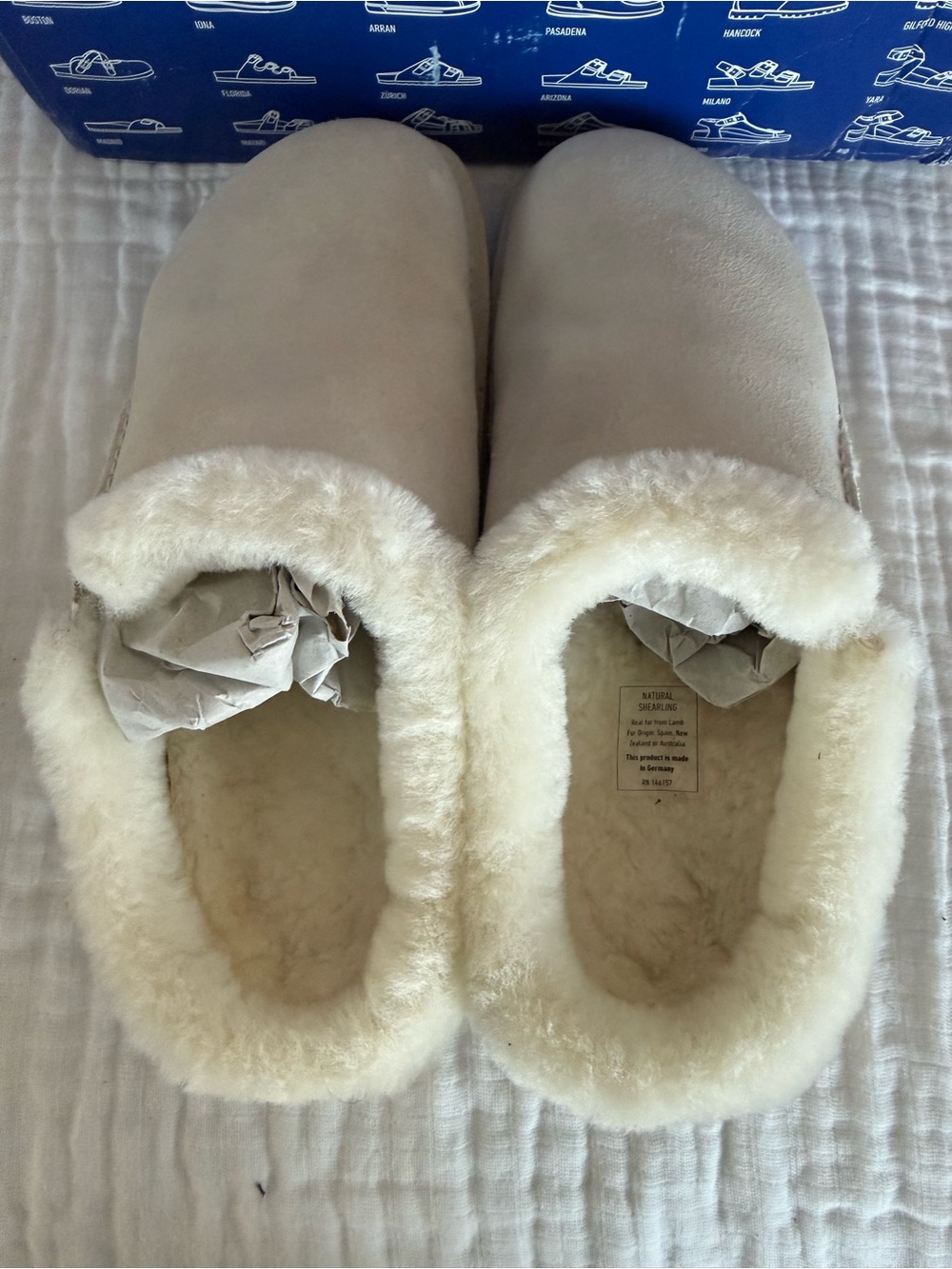 NIB Birkenstock Zermatt Premium Suede Leather Clog Size 39 Medium/Narrow - Picture 3 of 7